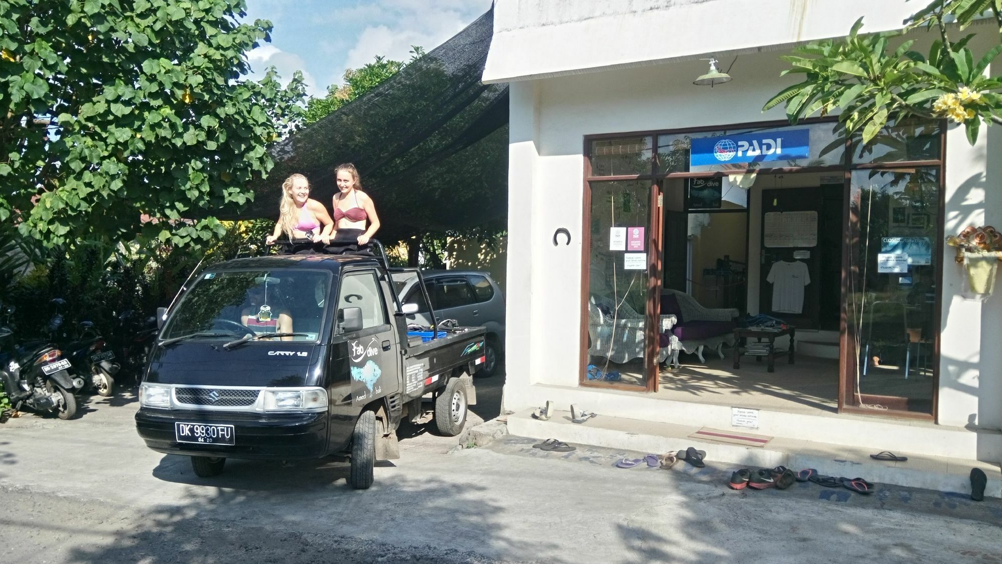 Hostel Bali Fab Dive Center Amed Zewnętrze zdjęcie